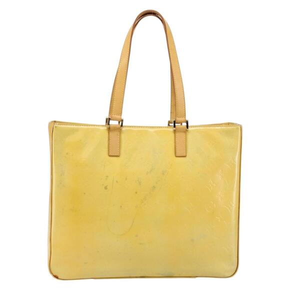 LOUIS VUITTON Monogram Vernis Columbus Tote Bag Gris M91028 - Picture 2 of 13